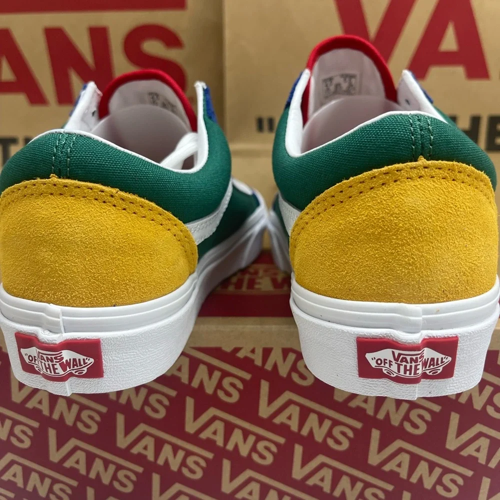 Vans Women's Old Skool (Vans Yacht Club) Blue/Green Sneakers
VN0A38G1R1Q - Picture 3 of 16